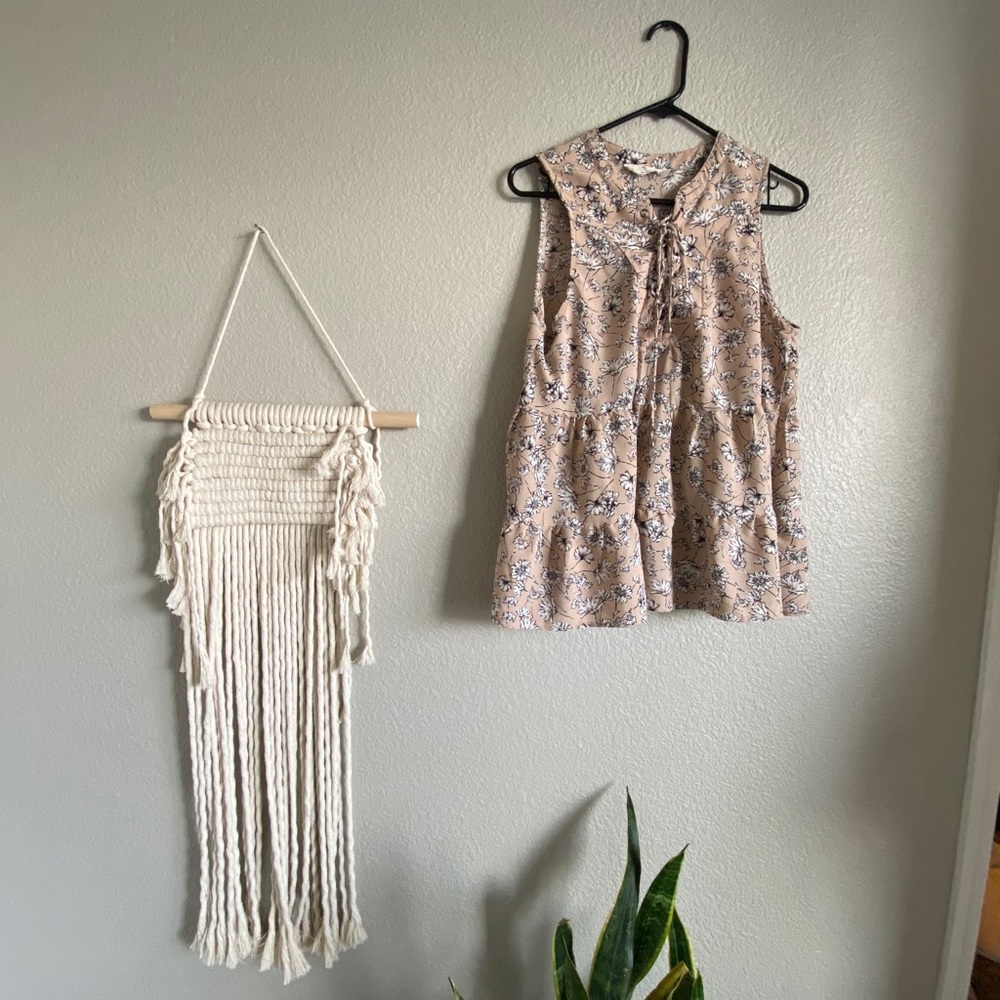 Entro tie up blouse